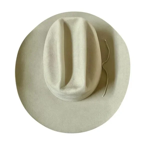 Stetson Open Road Royal De Luxe Silverbelly Fur Felt Hat Western Charm Iconic - Picture 5 of 14